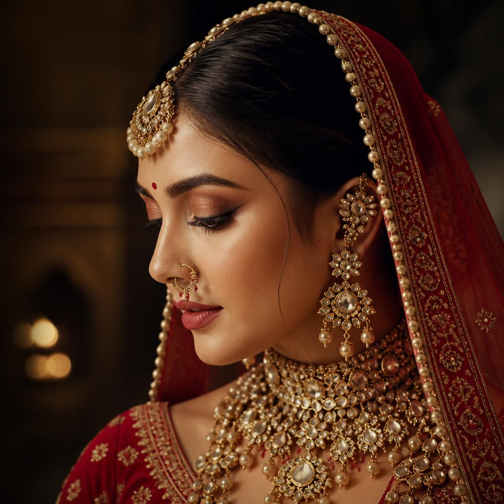 Bridal look